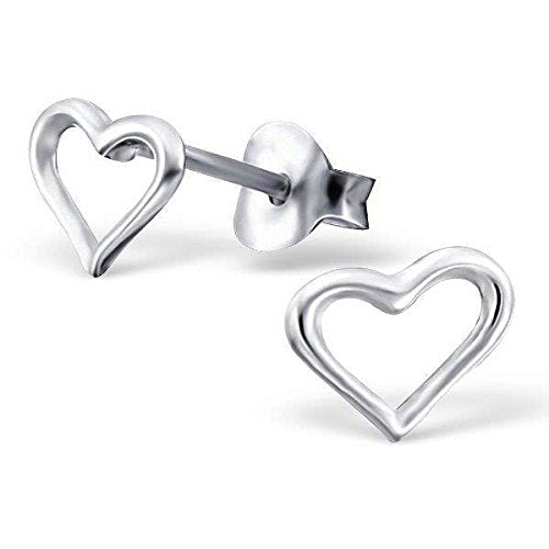 Sterling Silver Hammered Heart Earrings – Jewellery by Jo